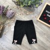 quần legging cotton nơ gấu hè bé gái size 2-8  -LEGN7-